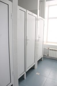 Алюминиевая дверь для санузла и туалета GFTD891